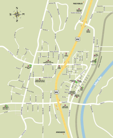 New map of Templeton being published - Templeton Guide | Templeton News ...