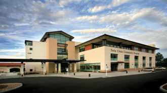 Exterior of Twin Cities Hospital