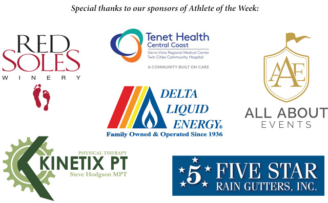 Templeton High School Athletes of the Week Sponsors